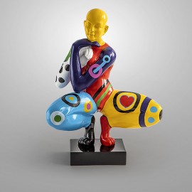 Figura Homo Mediana Decorada 298760