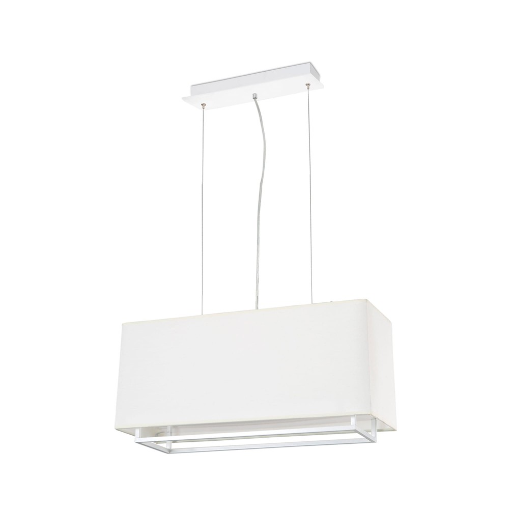 Faro, Faro Vesper Colgante Blanco 60 Cm 2Xe27 20W 29986