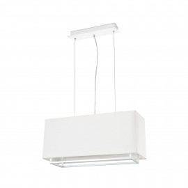 Faro, Faro Vesper Colgante Blanco 60 Cm 2Xe27 20W 29986