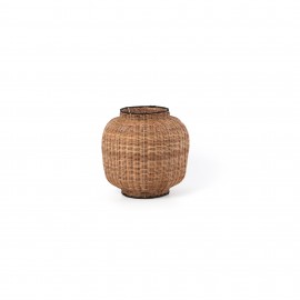 Faro Tupai Pantalla E27 ø300x290xø168 Rattan 2P0769