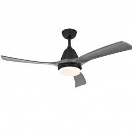Ventilador Aspas Negro-Gris Dimable 316538D