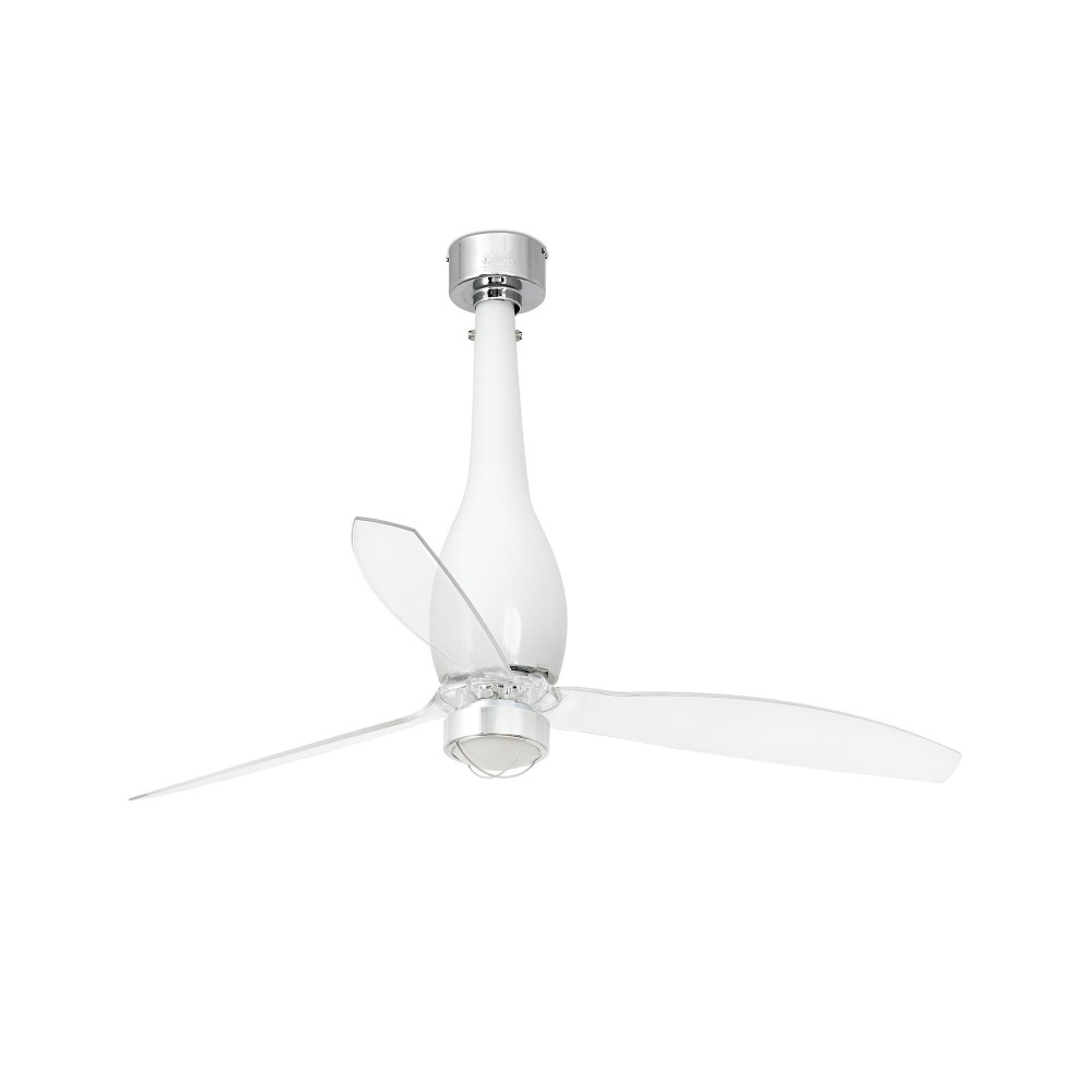 Faro, Faro Ventilador Eterfan M Led Ventilador Blanco Brillo-Transparente Wiz 32000Ww-9