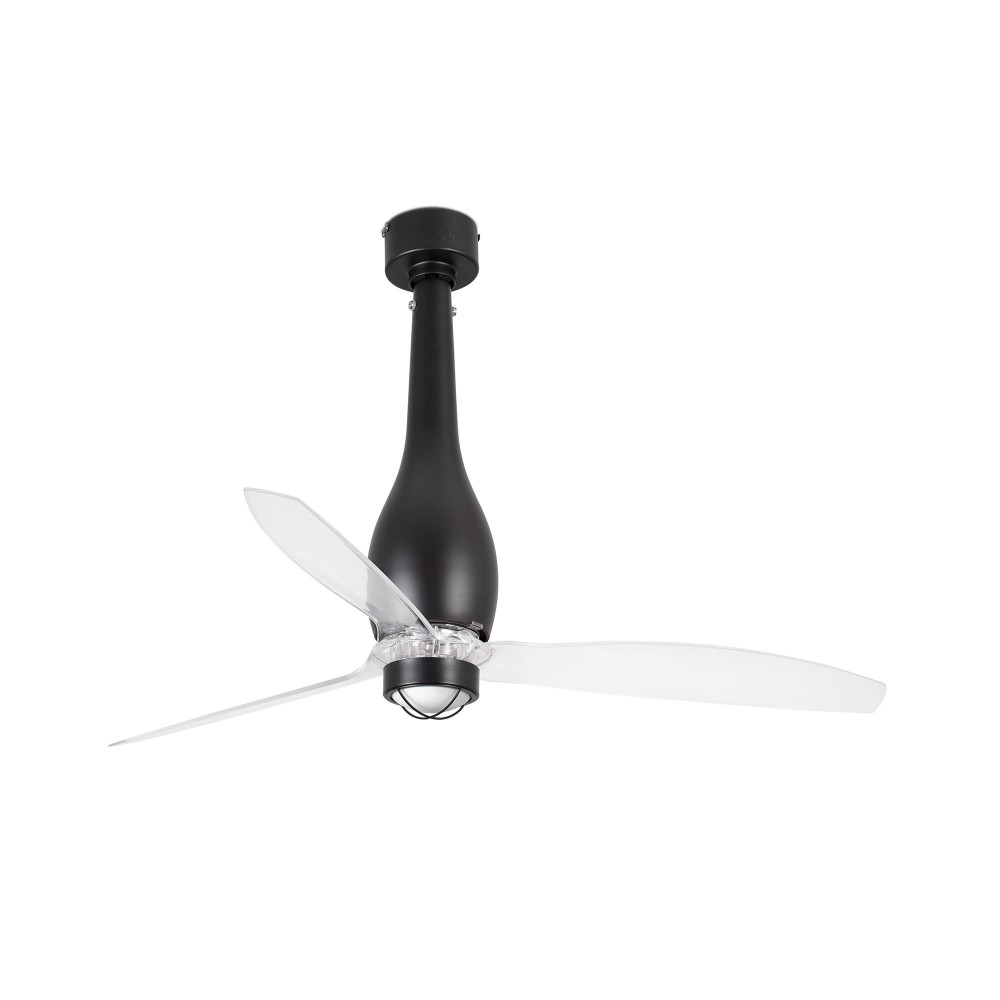 Faro, Faro Ventilador Eterfan ø1280 Mm Negro Mate Palas Trans 17W 3000K 32003-10