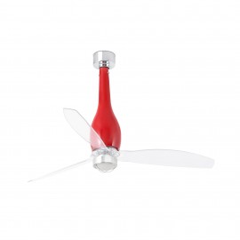 Faro Ventilador Eterfan M Led Ventilador Rojo Brillo-Transparente Wiz 32005Ww-9
