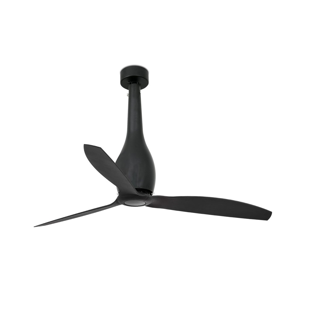 Faro, Faro Ventilador DC ETERFAN Negro Mate 32006