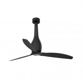 Faro Ventilador DC ETERFAN Negro Mate 32006
