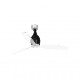 Faro Ventilador DC MINI ETERFAN Negro Mate Transp 32027