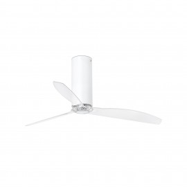 Faro Ventilador Tube Fan M Ventilador Blanco Brillo-Transparente Wiz 32033Ww