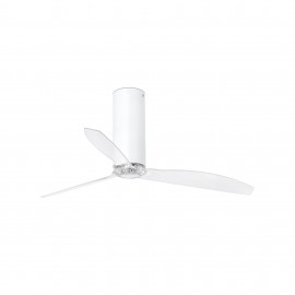 Faro Ventilador DC TUBE FAN Blanco Mate Transp 32034