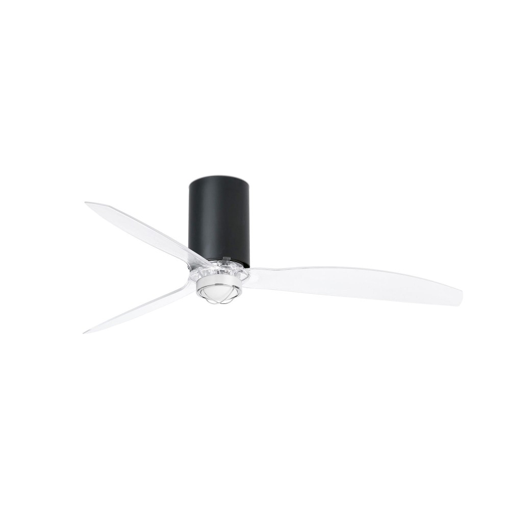 Faro, Faro Ventilador Mini Tube Fan M Led Ventilador Negro Mate-Transparante Wiz 32041Ww-10