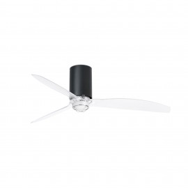 Faro Ventilador Mini Tube Fan M Led Ventilador Negro Mate-Transparante Wiz 32041Ww-10