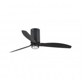 Faro Ventilador Mini Tube Fan M Led Ventilador Negro Mate Wiz 32043Ww-10