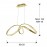 Lampara Lia LED Pan Oro 328326