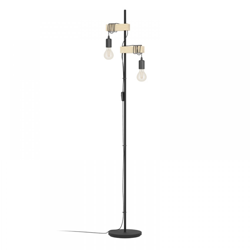 Eglo, Eglo Lampara De Pie Vintage Townshend 32919