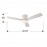 Ventilador Mini Siroco Blanco Dimable 329361D