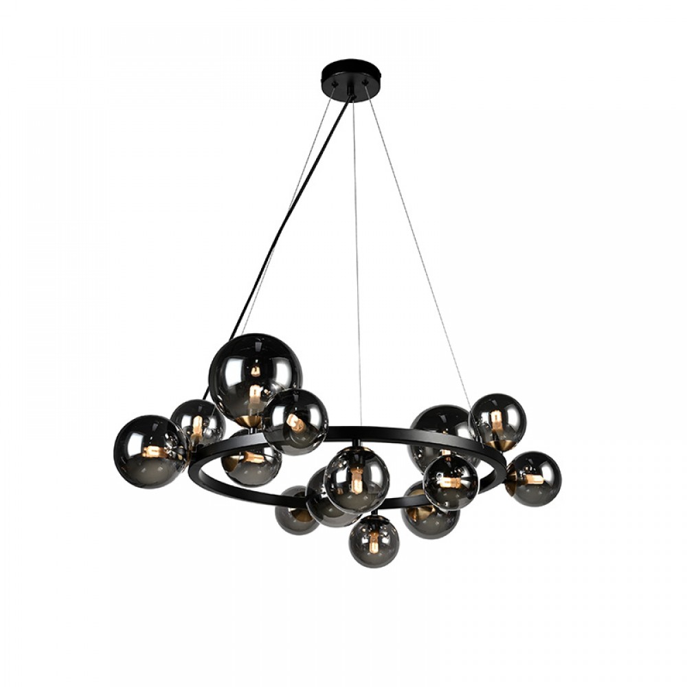 Schuller, Lampara 14L Astros Negro 329613