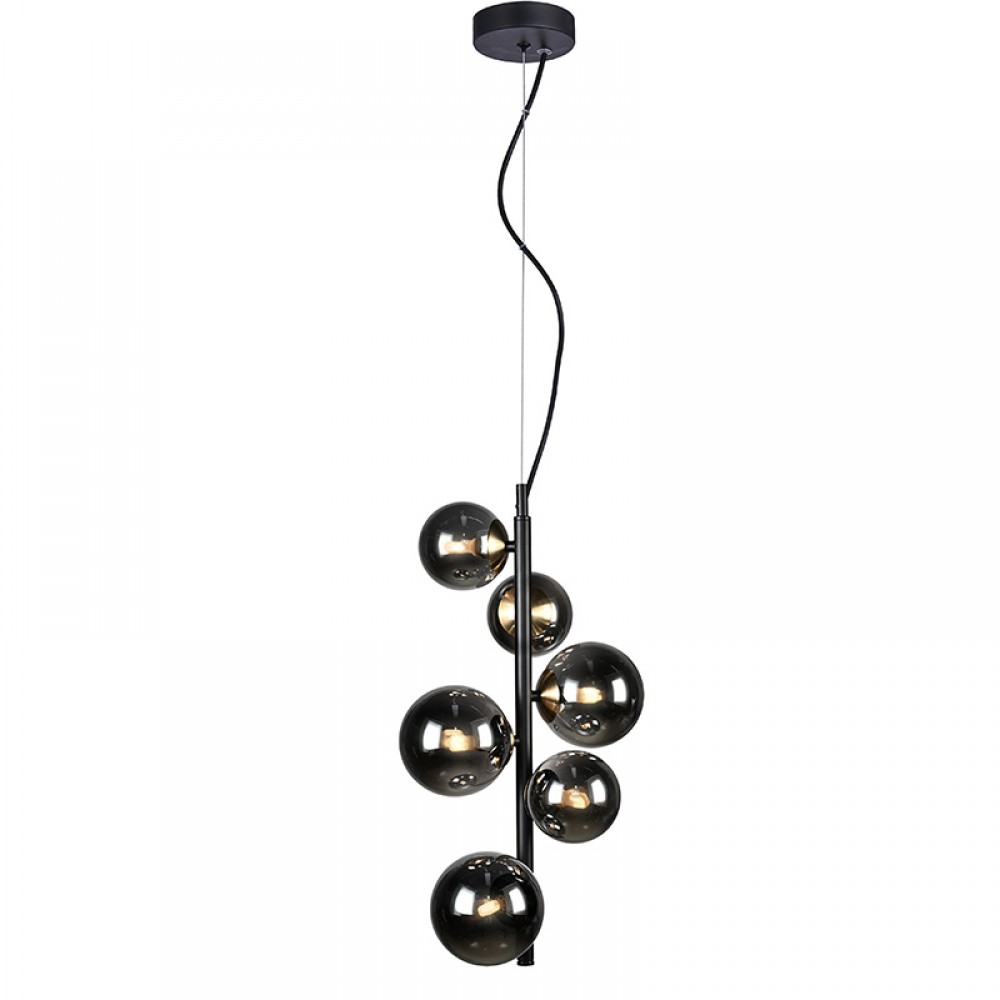 Schuller, Lampara 6L Astros Negro 329743