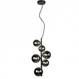 Schuller, Lampara 6L Astros Negro 329743