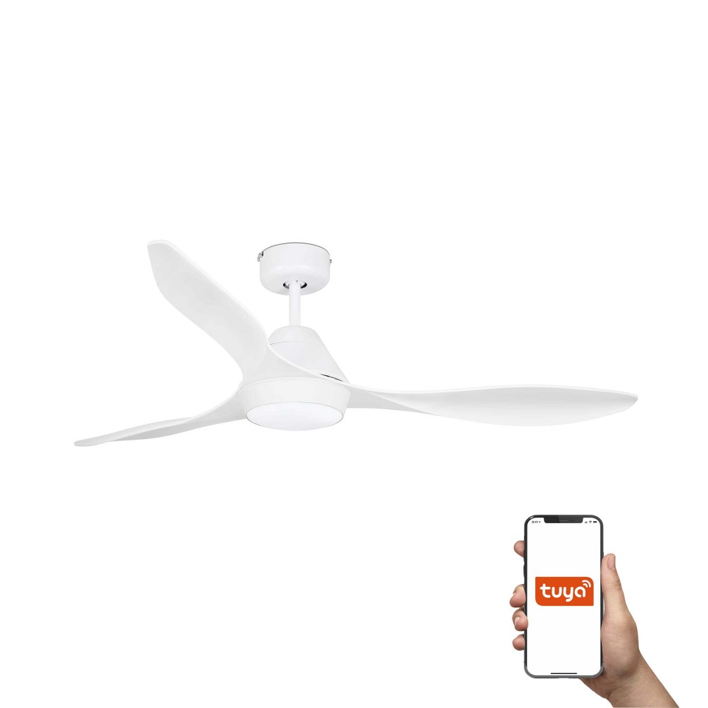 Faro, Faro Ventilador Polaris L Led Ventilador Blanco Tuya 33346Wt