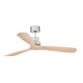 Faro, Faro Ventilador Lantau L Ventilador Niquel Mate-Pino Wiz 33373Dcww