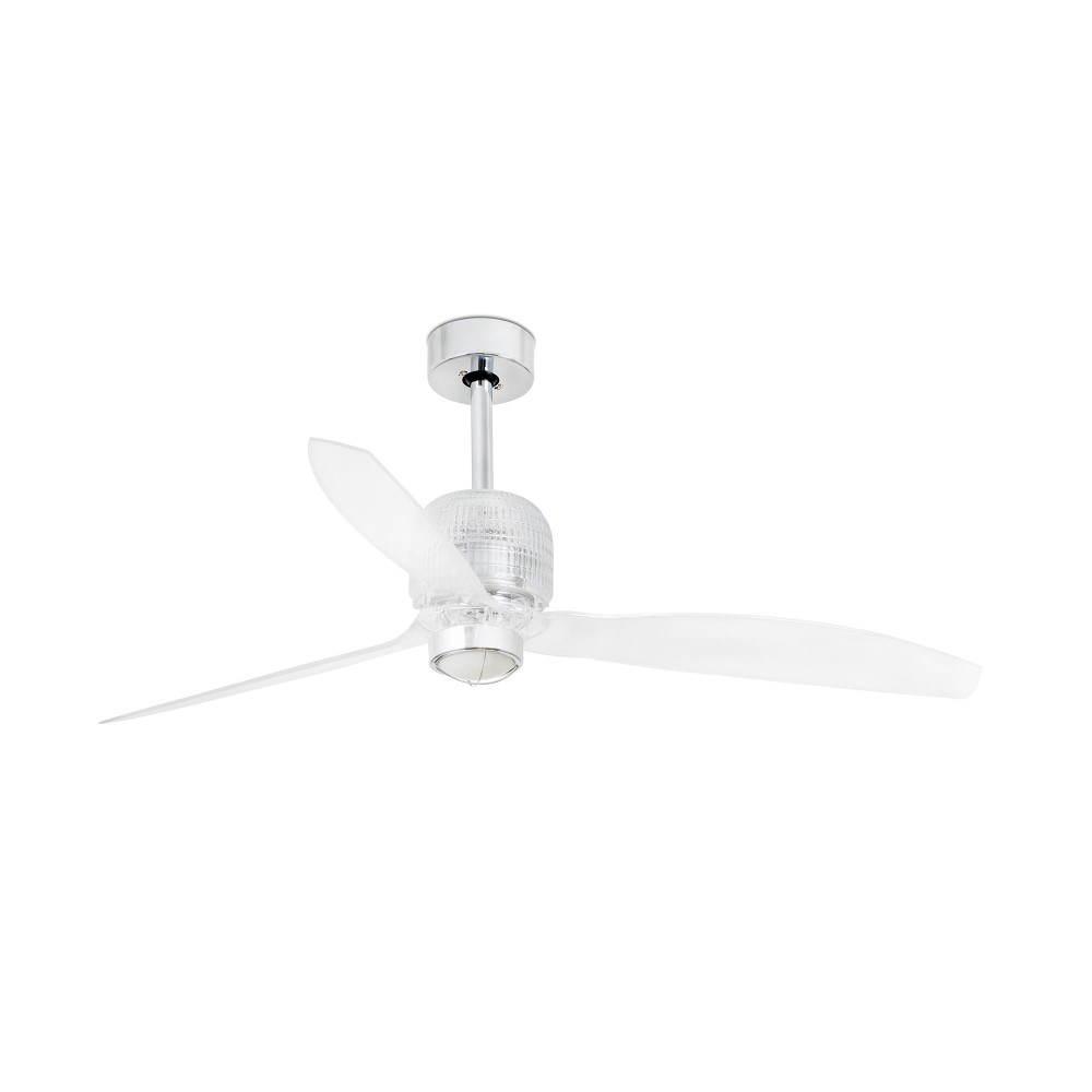 Faro, Faro Ventilador Deco Fan ø1280 Mm Cromo 3 Palas Trans 17W 3000K 33394D-9