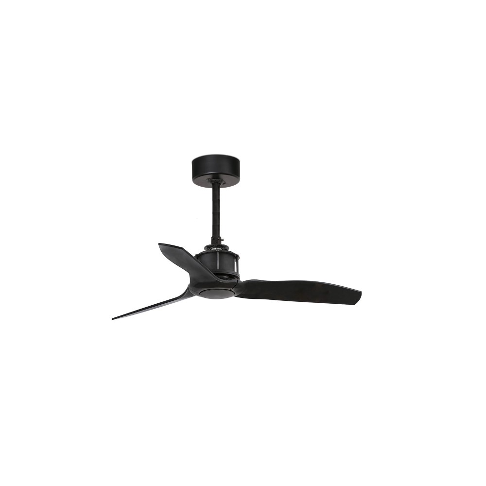 Faro, Faro Ventilador Just Fan S Ventilador Negro Mate Wiz 33424Ww