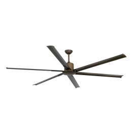 Faro Ventilador Andros ø213Cm Marron 6 Palas 33462A