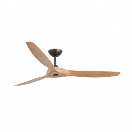 Faro Ventilador Morea ø1520Mm Marron Claro 3 Palas 33519