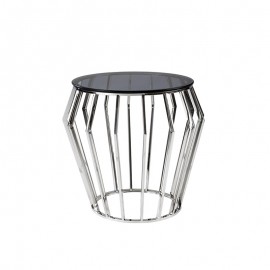 Schuller, Velador Ciros Acero Brillo 336710