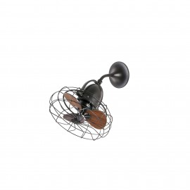Faro Ventilador KEIKI Marron 33715