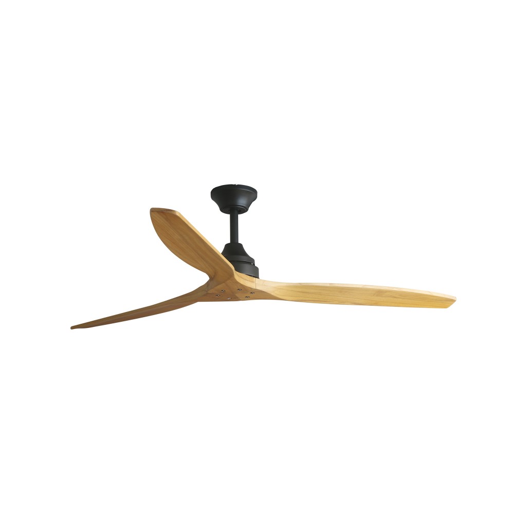 Faro, Faro Ventilador Alo Dc Ø1520mm Negro 3 Palas Madera