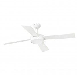 Faro Ventilador Hydra ø1320Mm Blanco 4 Palas 22W Led 33726