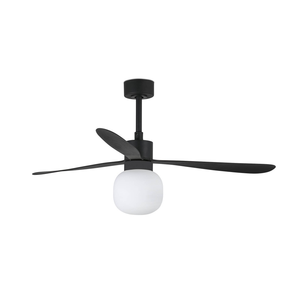 Faro, Faro Ventilador Amelia Ø1320mm Negro 3 Palas Ball 20w 2700k Dim