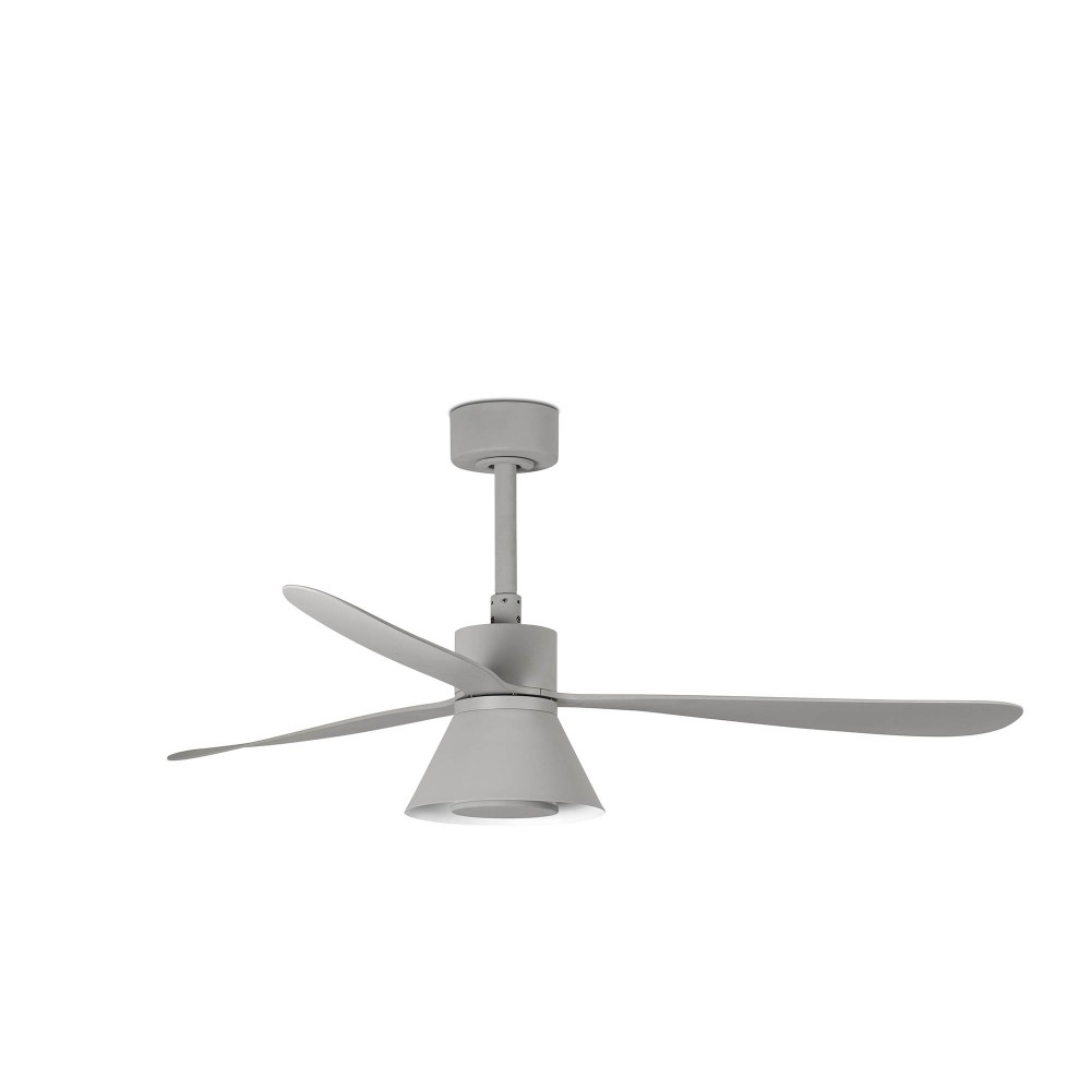 Faro, Faro Ventilador Amelia Ø1320mm Gris 3 Palas  Cono 20w Cct Dim