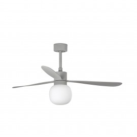Faro Ventilador Amelia Ø1320mm Gris 3 Palas Ball 20w 2700k Dim