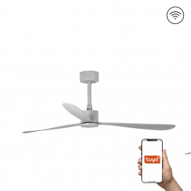 Faro Ventilador Amelia L Ventilador Gris Tuya 33762Wt