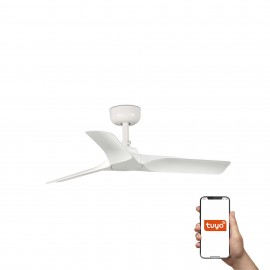 Faro, Faro Ventilador Hey S Ventilador Blanco Tuya 33824Wt