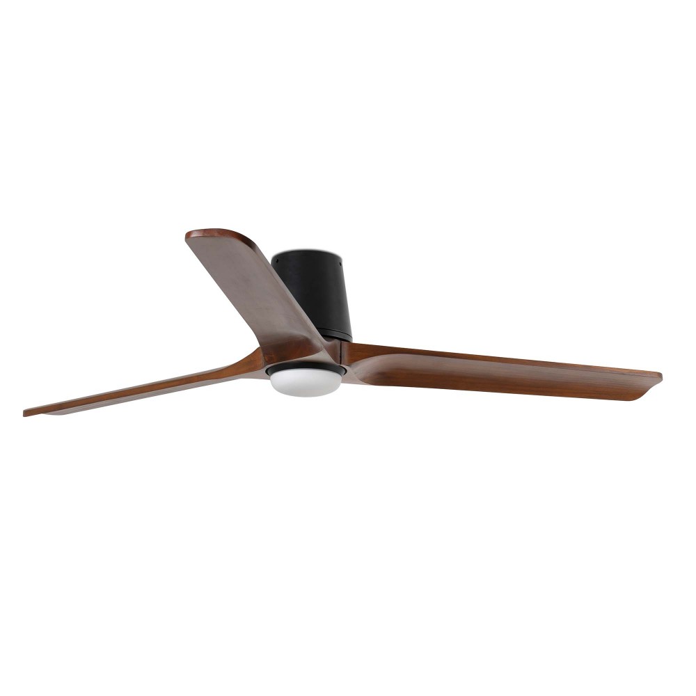 Faro, Faro Ventilador Heywood Tub Led L Ventilador Negro-Nogal Tuya 33839Wt-1Tw