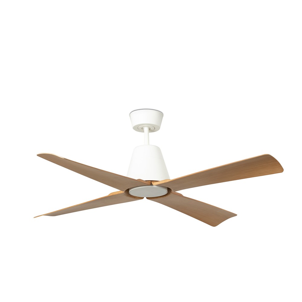 Faro, Faro Ventilador Typhoon M Led Ventilador Blanco-Madera Wiz 34105Ww-130