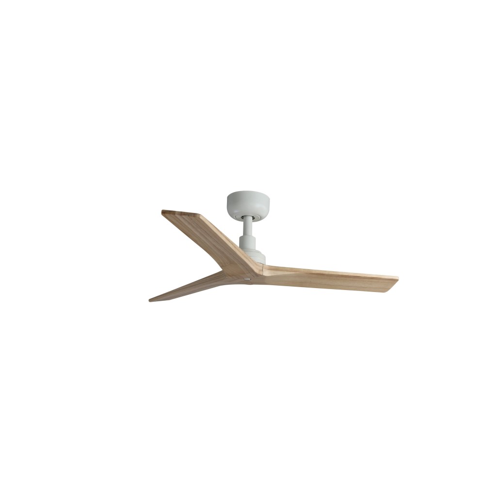 Faro, Faro Ventilador Klim S Ventilador Blanco-Madera Roble Wiz 34281Ww