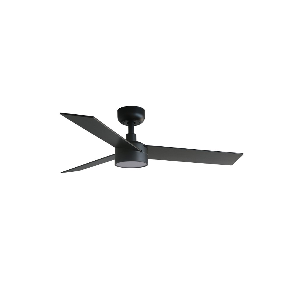Faro, Faro Ventilador Rudder S Led Ventilador Negro-Nogal Tuya 34296Wt-1Tw