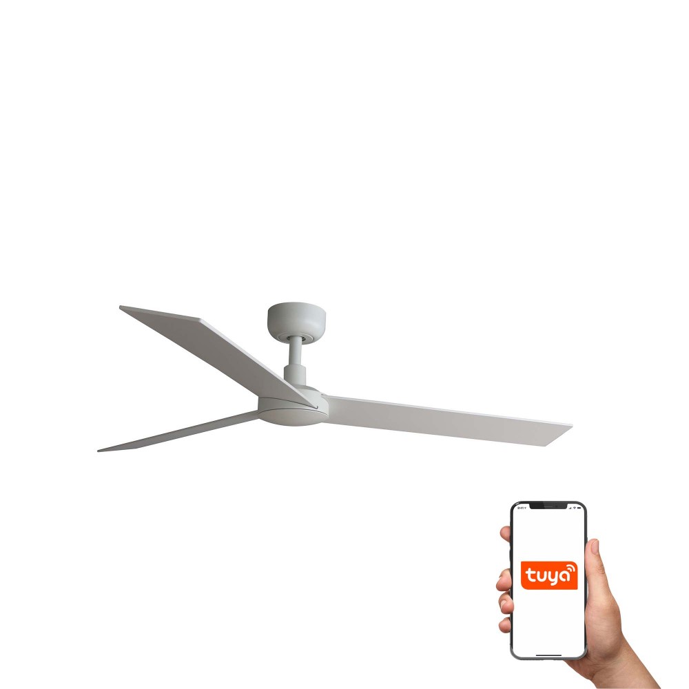 Faro, Faro Ventilador Rudder L Ventilador Blanco-Fresno Tuya 34297Wt