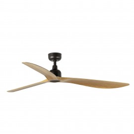 Faro, Faro Ventilador Outwood L Ventilador Marron-Madera Roble Ip44 Wiz 34360Ww