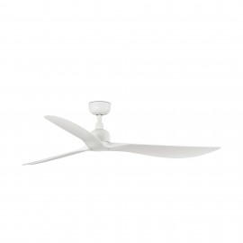 Faro Ventilador Outwood L Ventilador Blanco Ip44 Wiz 34363Ww