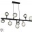 Lampara 9L Altais Negro Cromo 345509