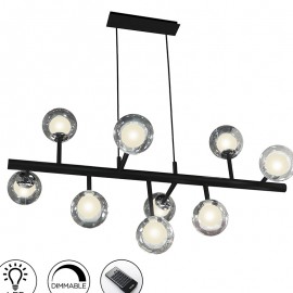Schuller, Lampara 9L Altais N-Cr Dimable 345509D