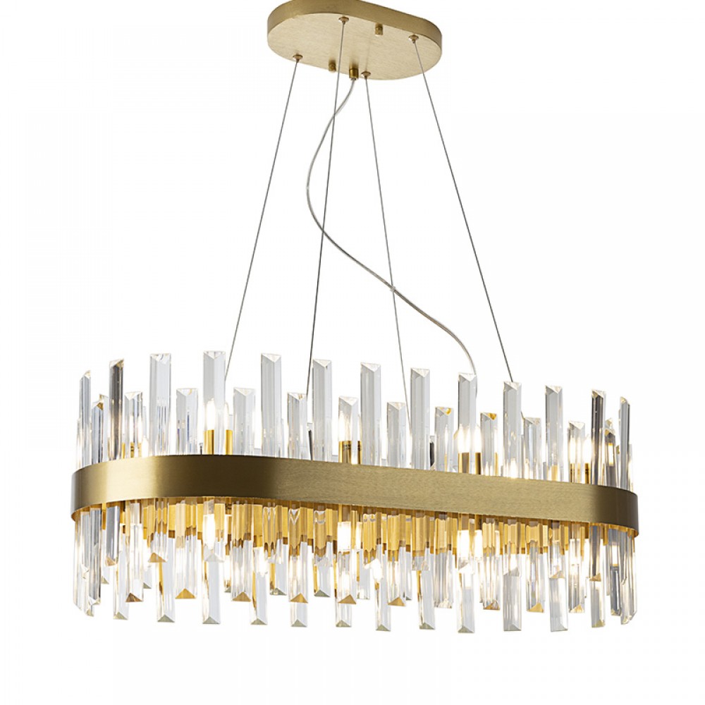 Schuller, Lampara Grace 20 Luces oro oval 365369