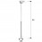 Lampara Varas LED Blanco 1L 373075