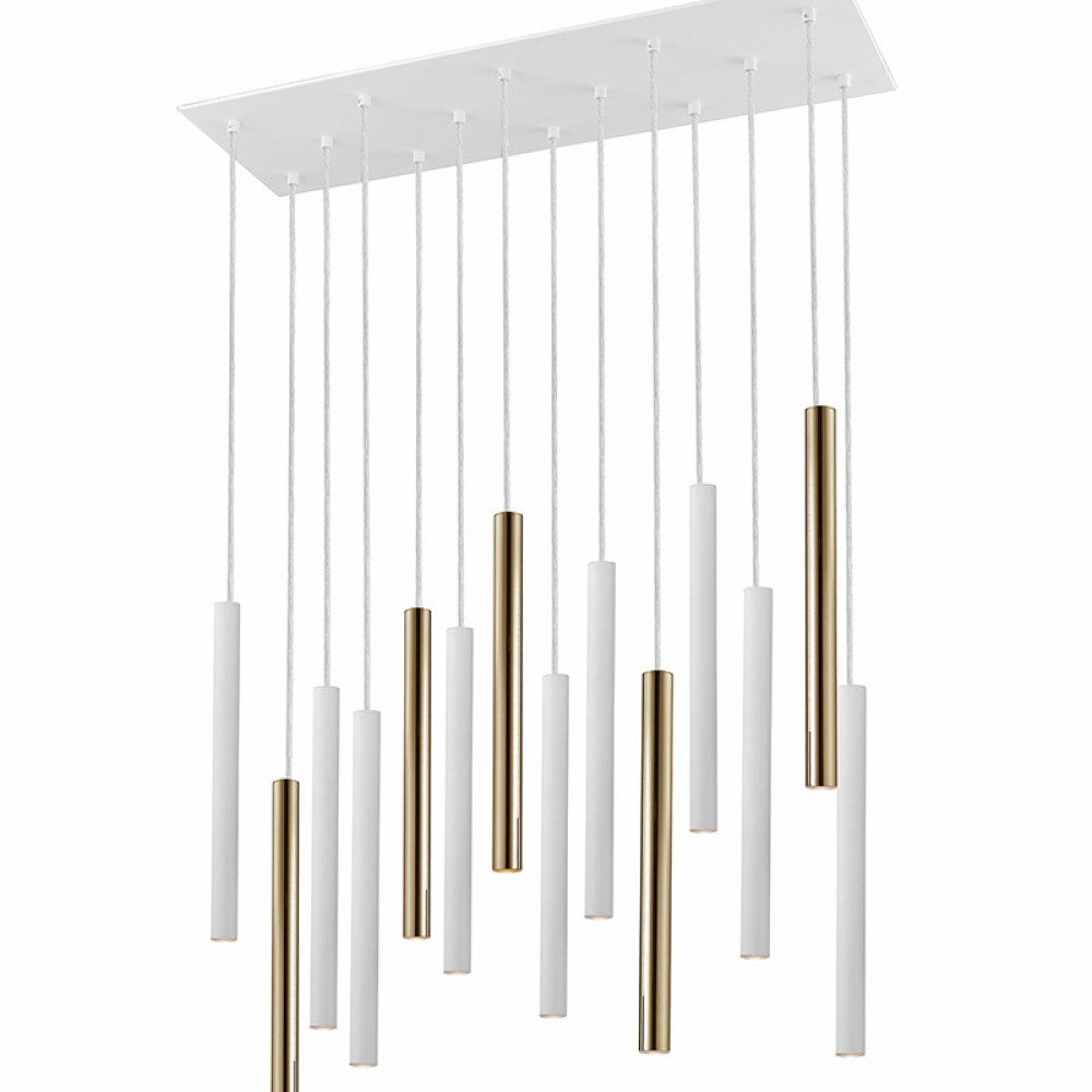 Schuller, Lampara Varas Oro Blanco 14L 373437