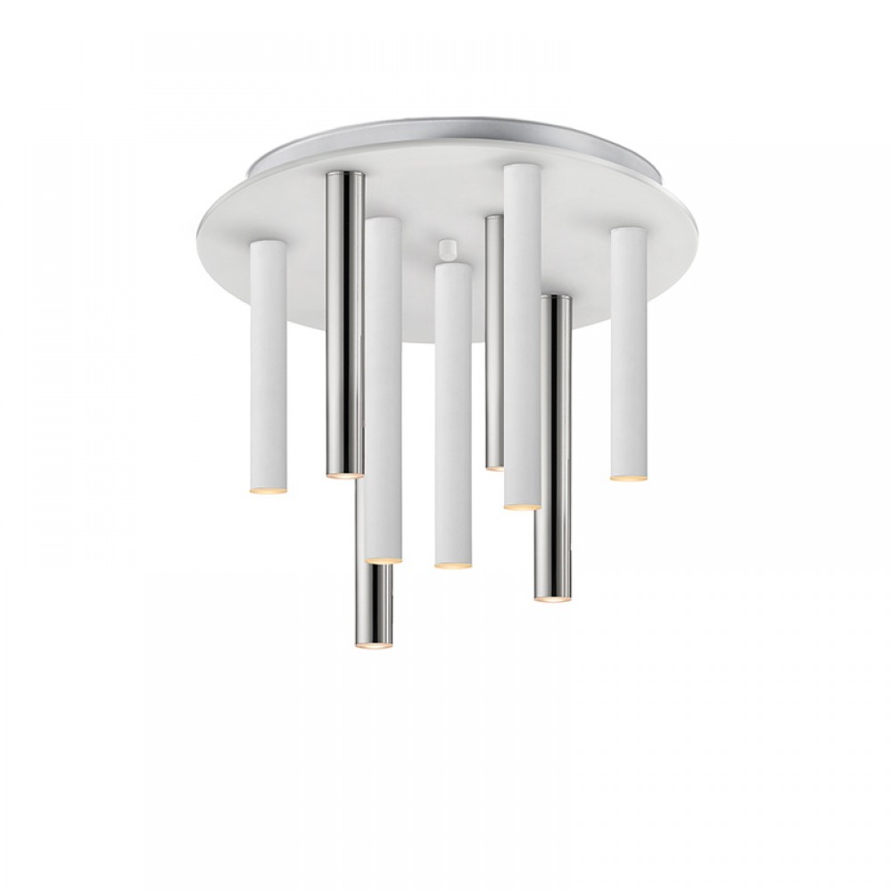 Schuller, Plafon Varas Cromo-Blanco 9L 374026